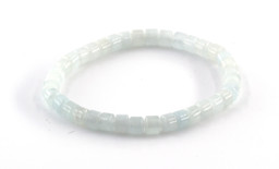 Vedere dettagli per Bracciale a rotelle Acquamarina 6 mm Immagine di Bracciale a rotelle Acquamarina 6 mm