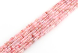 Zeige Details für Andenopal (rosa) fac. Button  4mm Strang AA Bild von Andenopal (rosa) fac. Button  4mm Strang AA