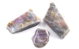 Vedere dettagli per Pezzi di Labradorite rosa parzialmente lucidati (PU: 500g) Immagine di Pezzi di Labradorite rosa parzialmente lucidati (PU: 500g)