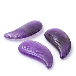 Vedere dettagli per Ali d'angelo in ametista 35 mm Immagine di Ali d'angelo in ametista 35 mm