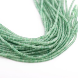 Vedere dettagli per Avventurina a rotelle 4 mm "Heishi" a filo  Immagine di Avventurina a rotelle 4 mm "Heishi" a filo