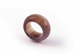 Zeige Details für Achat Ring facetiert 14mm Bild von Achat Ring facetiert 14mm