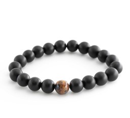 Zeige Details für Onyx & Pietersit Kugeln  10mm Armband matt (20-21cm) Bild von Onyx & Pietersit Kugeln  10mm Armband matt (20-21cm)