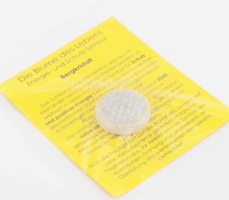 Vedere dettagli per Tondo in cristallo di rocca fiore della vita 30 mm Immagine di Tondo in cristallo di rocca fiore della vita 30 mm