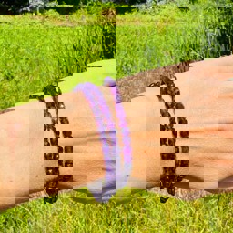 Vedere dettagli per Ametista sfaccettata. Bracciale cubo 4 mm Immagine di Ametista sfaccettata. Bracciale cubo 4 mm