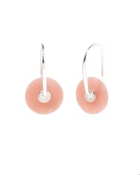 Vedere dettagli per "Ciambelle. Rosa Opale. Orecchini. Argento 925 Immagine di "Ciambelle. Rosa Opale. Orecchini. Argento 925