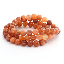 Zeige Details für Rutilquarz Kugeln  8mm Armband (roter Rutil) Bild von Rutilquarz Kugeln  8mm Armband (roter Rutil)
