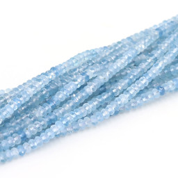 Vedere dettagli per yAquamarina sfaccettata. Rondelle da 4 mm (taglio diamante) EXTRA Immagine di yAquamarina sfaccettata. Rondelle da 4 mm (taglio diamante) EXTRA