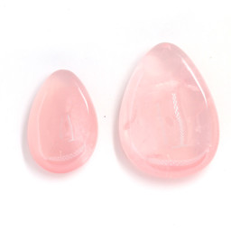 Vedere dettagli per Quarzo rosa cabochon TOP Immagine di Quarzo rosa cabochon TOP