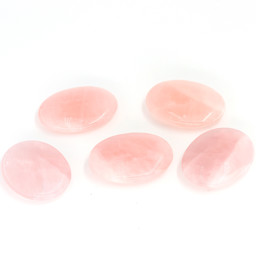 Zeige Details für Rosenquarz Seifensteine 30x45mm Bild von Rosenquarz Seifensteine 30x45mm