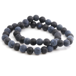 Zeige Details für Dumortierit & Turmalin (Schörl) Kugeln  8mm Armband, matt (one-one) Bild von Dumortierit & Turmalin (Schörl) Kugeln  8mm Armband, matt (one-one)
