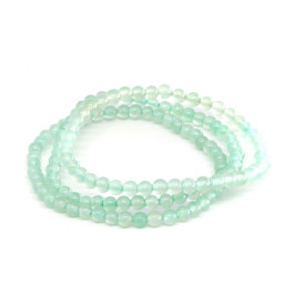 Vedere dettagli per Perline tonde di Avventurina 4 mm per bracciale standard Immagine di Perline tonde di Avventurina 4 mm per bracciale standard