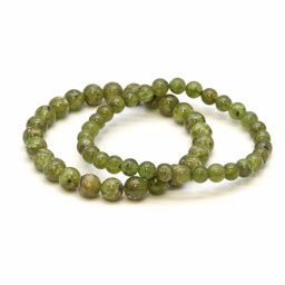 Vedere dettagli per Bracciale di perline tonde da 5 mm Immagine di Bracciale di perline tonde da 5 mm