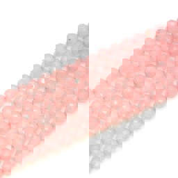 Vedere dettagli per Quarzo rosa sfaccettato. Perline tonde da 6 mm (oliate) Immagine di Quarzo rosa sfaccettato. Perline tonde da 6 mm (oliate)