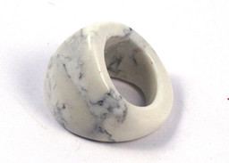 Bild von Magnesit Ring "Marquise" 30x25mm