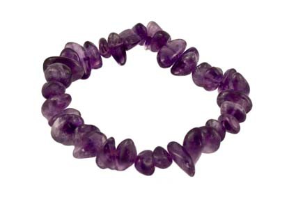 Immagine di Amethyst Chips 9-12mm Armband