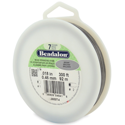 Vedere dettagli per Filo per gioielli "Soft 7" 0,46 mm (91 m) grigio Immagine di Filo per gioielli "Soft 7" 0,46 mm (91 m) grigio