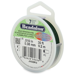 Vedere dettagli per Filo per gioielli "Soft 7" 0,38 mm (9,2 m) verde Immagine di Filo per gioielli "Soft 7" 0,38 mm (9,2 m) verde