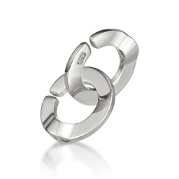 Zeige Details für Verschluss "C" Silber rhodiniert Bild von Verschluss "C" Silber rhodiniert