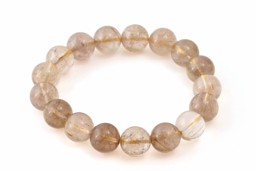 Zeige Details für Rutilquarz Kugeln 12mm Armband Bild von Rutilquarz Kugeln 12mm Armband