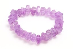 Bild von Amethyst fac. Nuggets Armband Extra