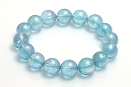 Vedere dettagli per Bracciale Aqua Aura 12 mm perline tonde Immagine di Bracciale Aqua Aura 12 mm perline tonde
