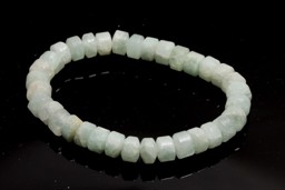 Vedere dettagli per Bracciale a rotelle in Acquamarina A Immagine di Bracciale a rotelle in Acquamarina A