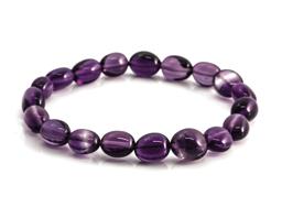 Immagine di Amethyst Nuggets Chips 4-6mm Armband