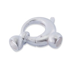 Zeige Details für Verschluss Karabiner Rund 14mm silber matt Bild von Verschluss Karabiner Rund 14mm silber matt
