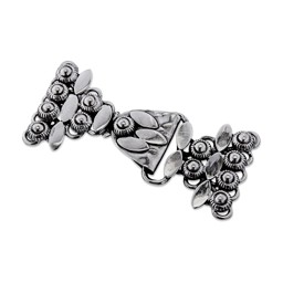 Zeige Details für Verschluss Toggle "Traube" 5-fach 22x50mm, Silber 925 Bild von Verschluss Toggle "Traube" 5-fach 22x50mm, Silber 925