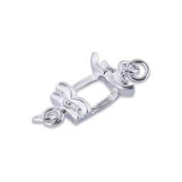 Zeige Details für Verschluss Toggle Rechteck Welle, Silber 925 Bild von Verschluss Toggle Rechteck Welle, Silber 925