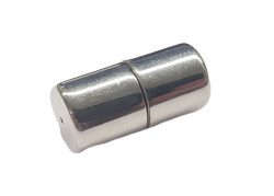 Bild von Magnetverschluss Zylinder 10mm, Silber 925