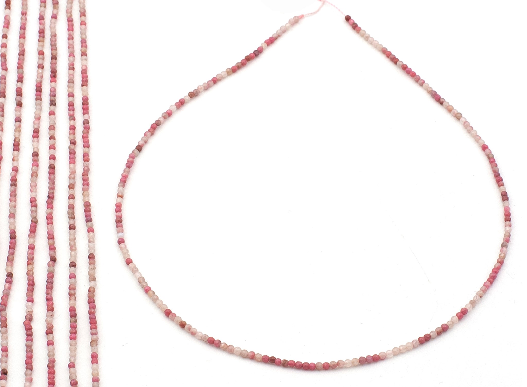 Image de Rhodonit fac. Kugeln  2mm Strang