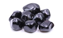 Bild von Obsidian schwarz Trommelsteine (VE: 500g)