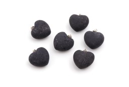 Bild von Lava "Love Hearts" 20mm Anhänger mit Silberöse