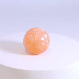 Bild von Selenit Kugeln 5-7cm (nur noch in orange vorhanden)