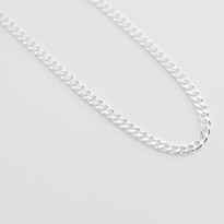Bild von Silber Curb 2.5mm Halskette, Silber