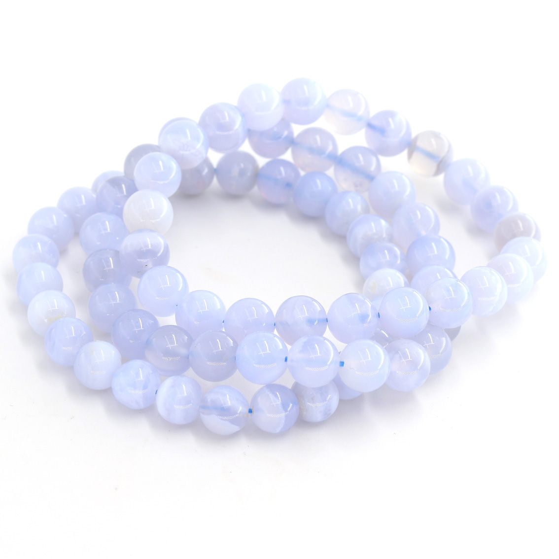 Immagine di Chalcedon Kugeln  8mm Armband Extra