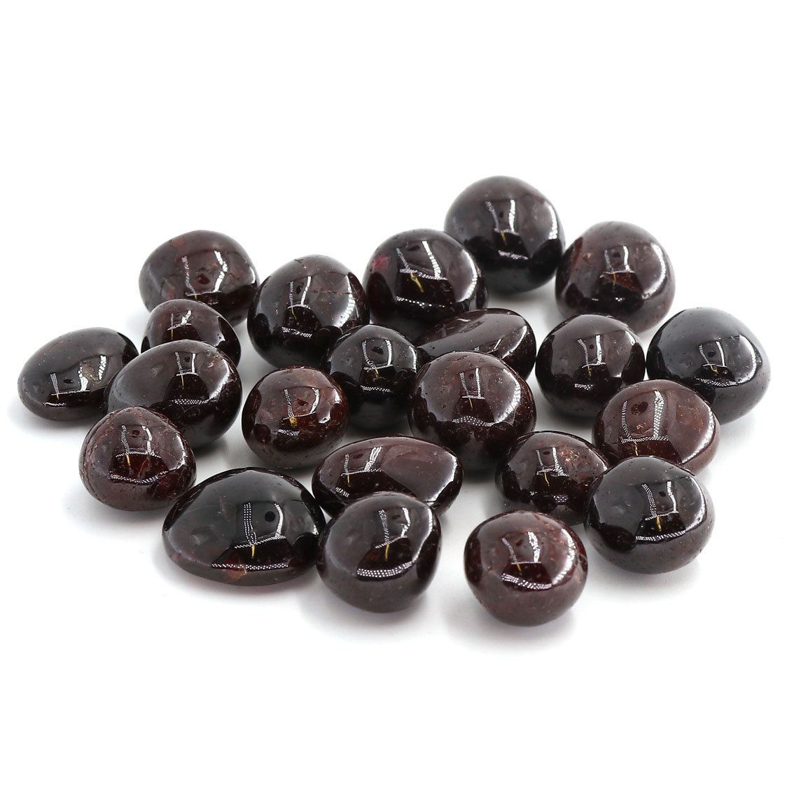 Bild von Granat rot Spezial Trommelsteine (VE: 300g)