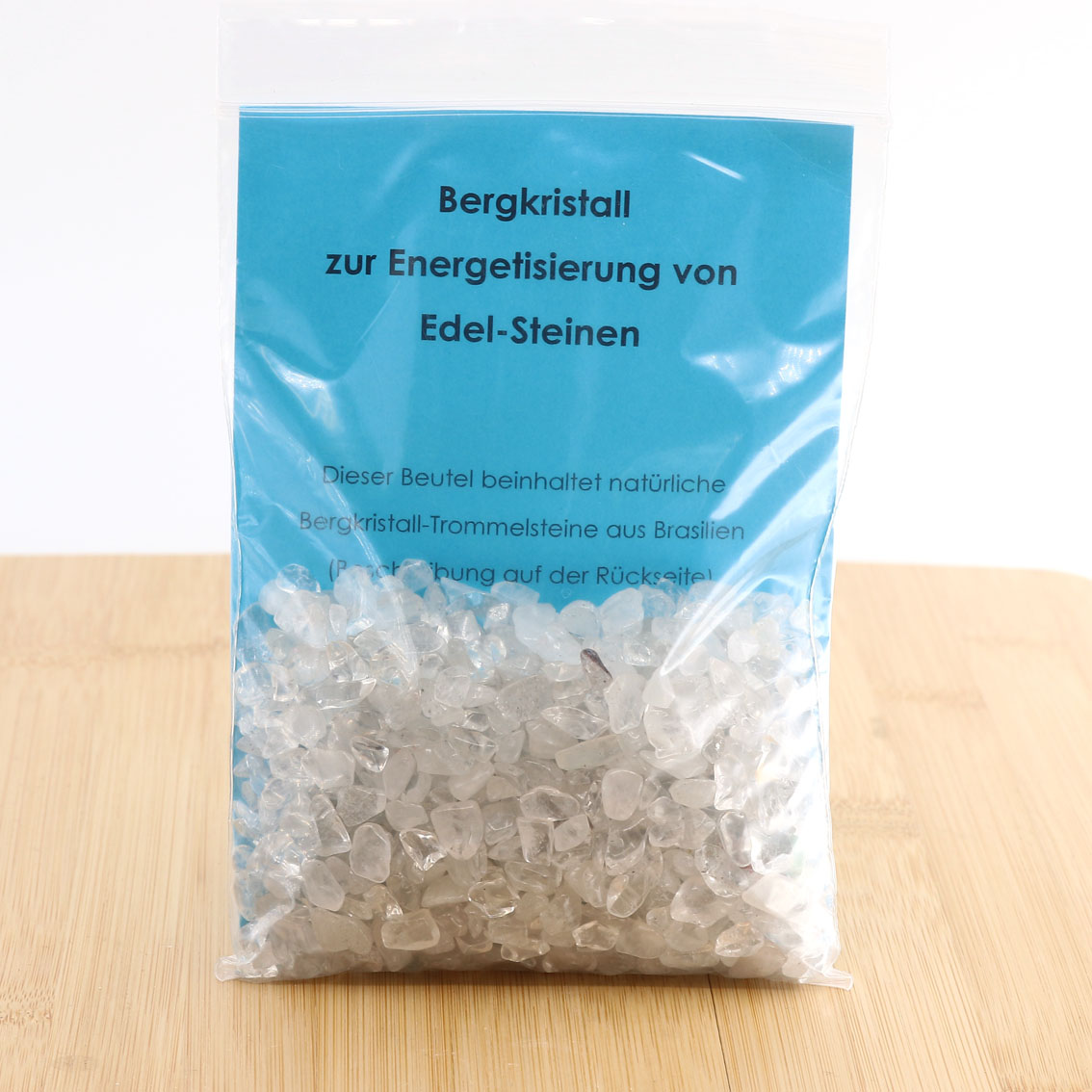 Bild von Bergkristall mini Trommelsteine Set 250gr.