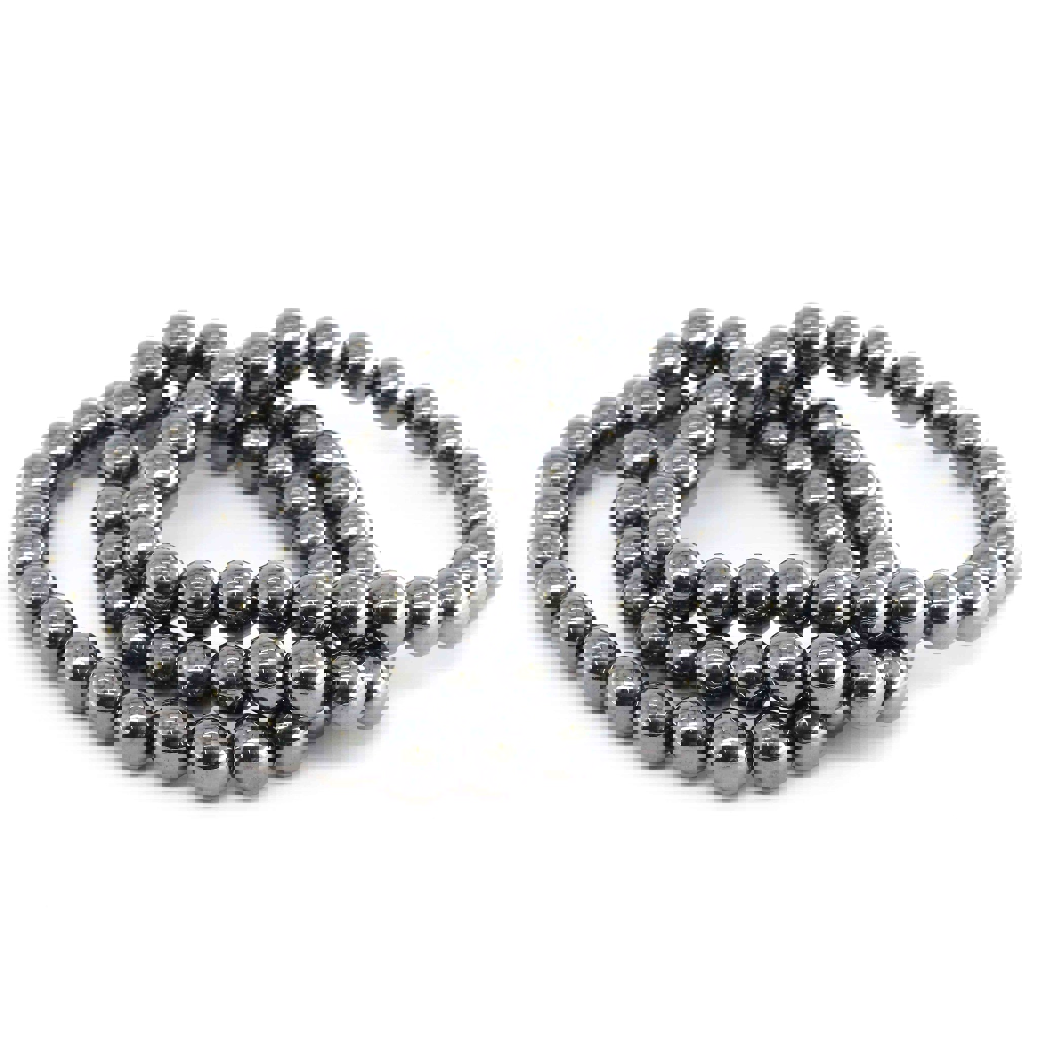 Bild von Hämatit Kugeln  8mm Armband