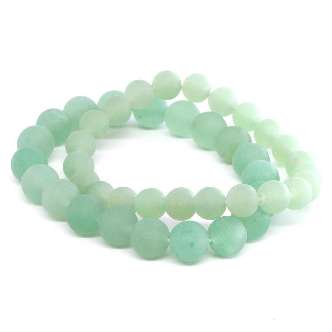 Image de Aventurin Kugeln Armband, 20cm (matt)