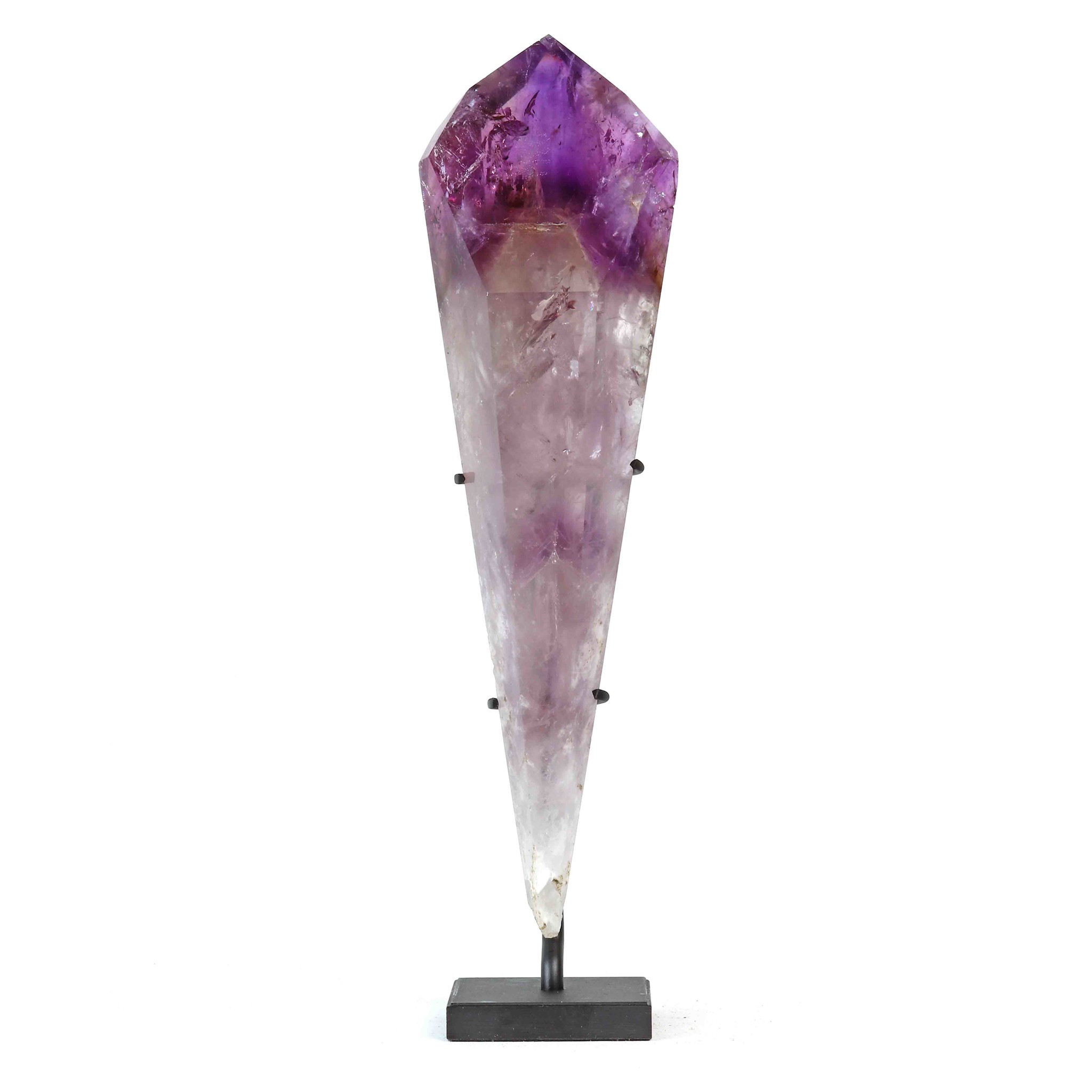 Bild von Amethyst Spitze auf Display