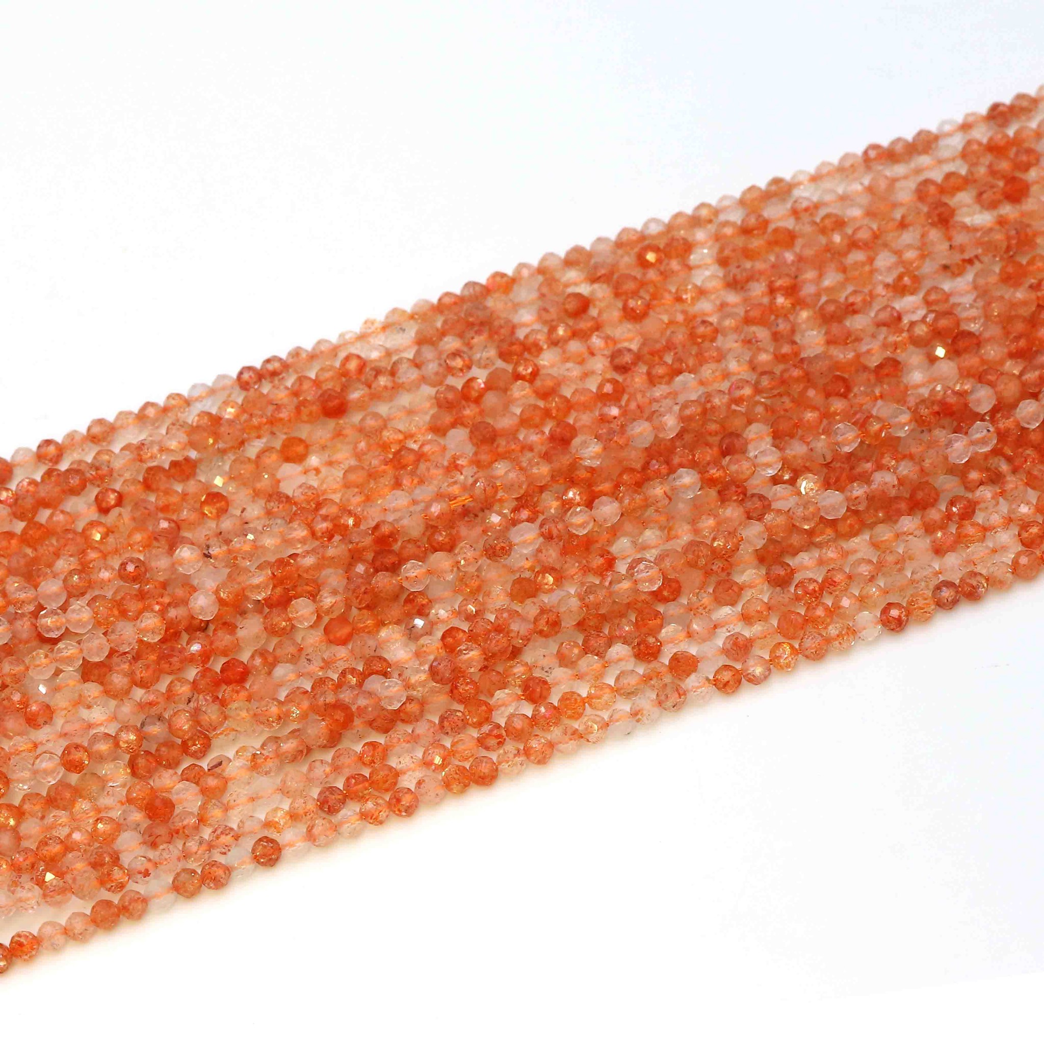 Bild von Sonnenstein fac. Kugeln  2.6mm Strang Extra