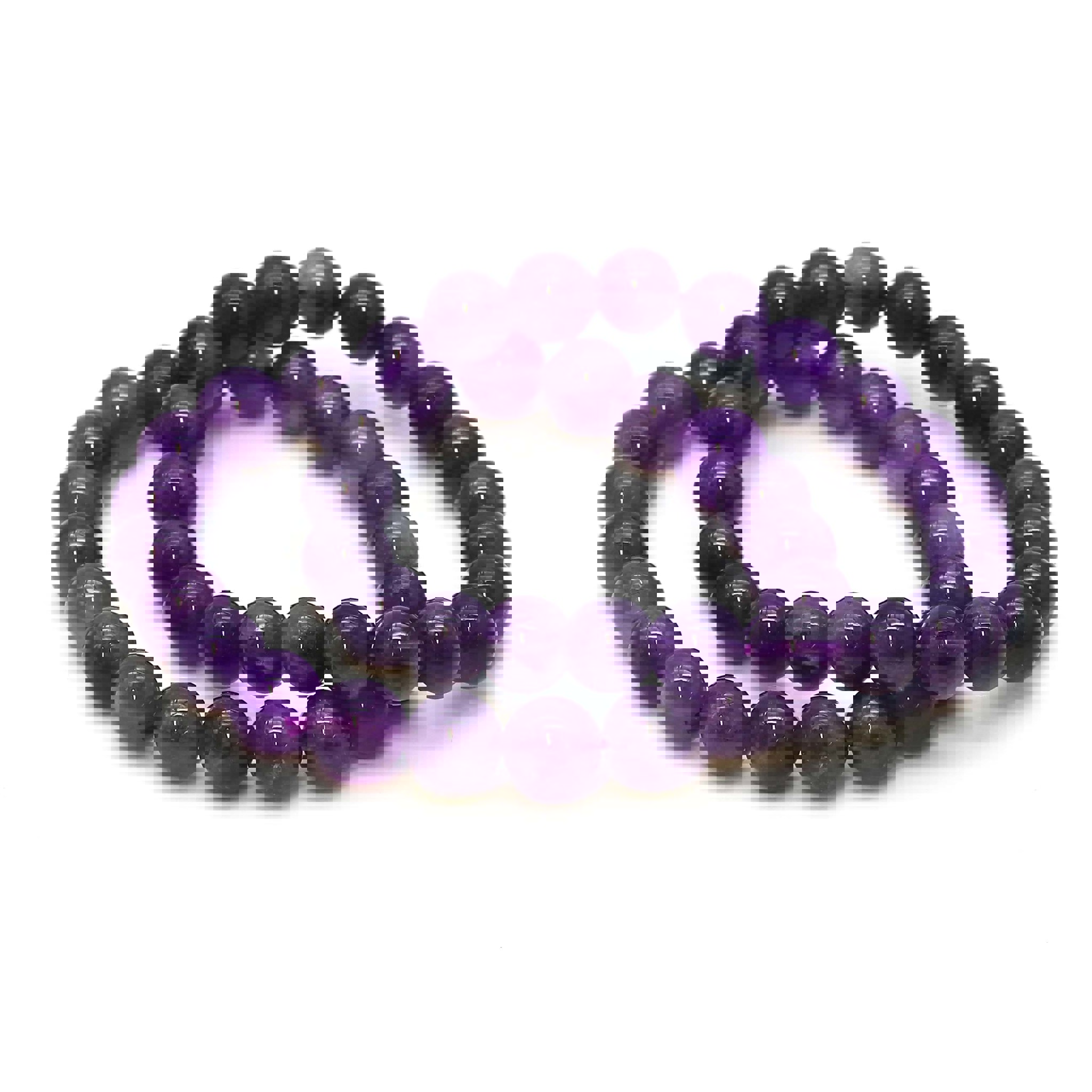 Image de Amethyst Kugeln  8mm Armband, Standard