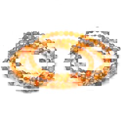 Zeige Details für Karneol fac. Kugeln  4mm Armband Bild von Karneol fac. Kugeln  4mm Armband