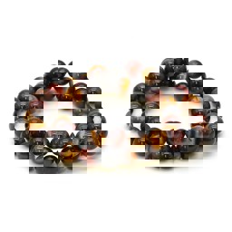 Zeige Details für Tiger Mix Kugeln  8mm Armband Bild von Tiger Mix Kugeln  8mm Armband