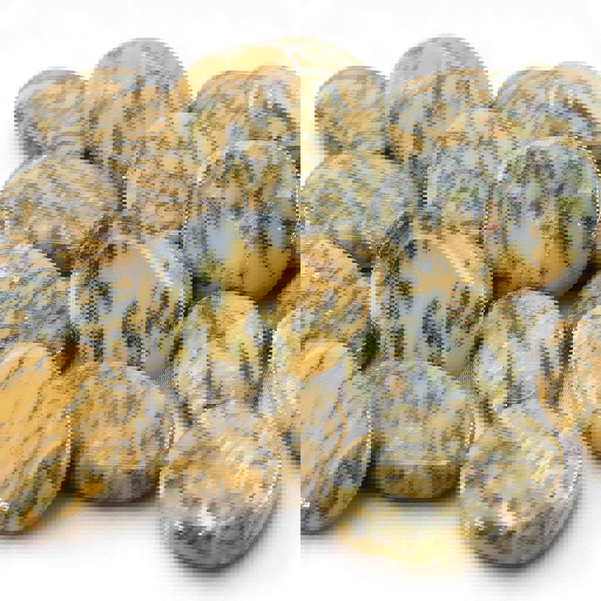 Immagine di Opale muschiata (pietra zanzara) pietra piatta levigata (PU: 250g)