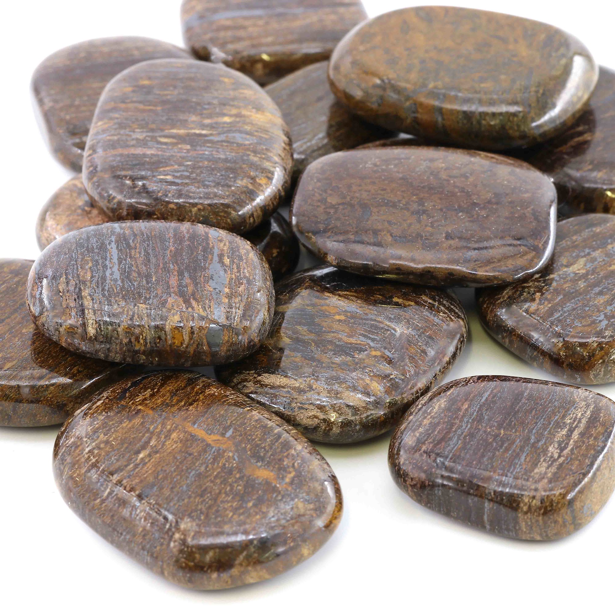 Bild von Bronzit Handschmeichler (VE: 250g)