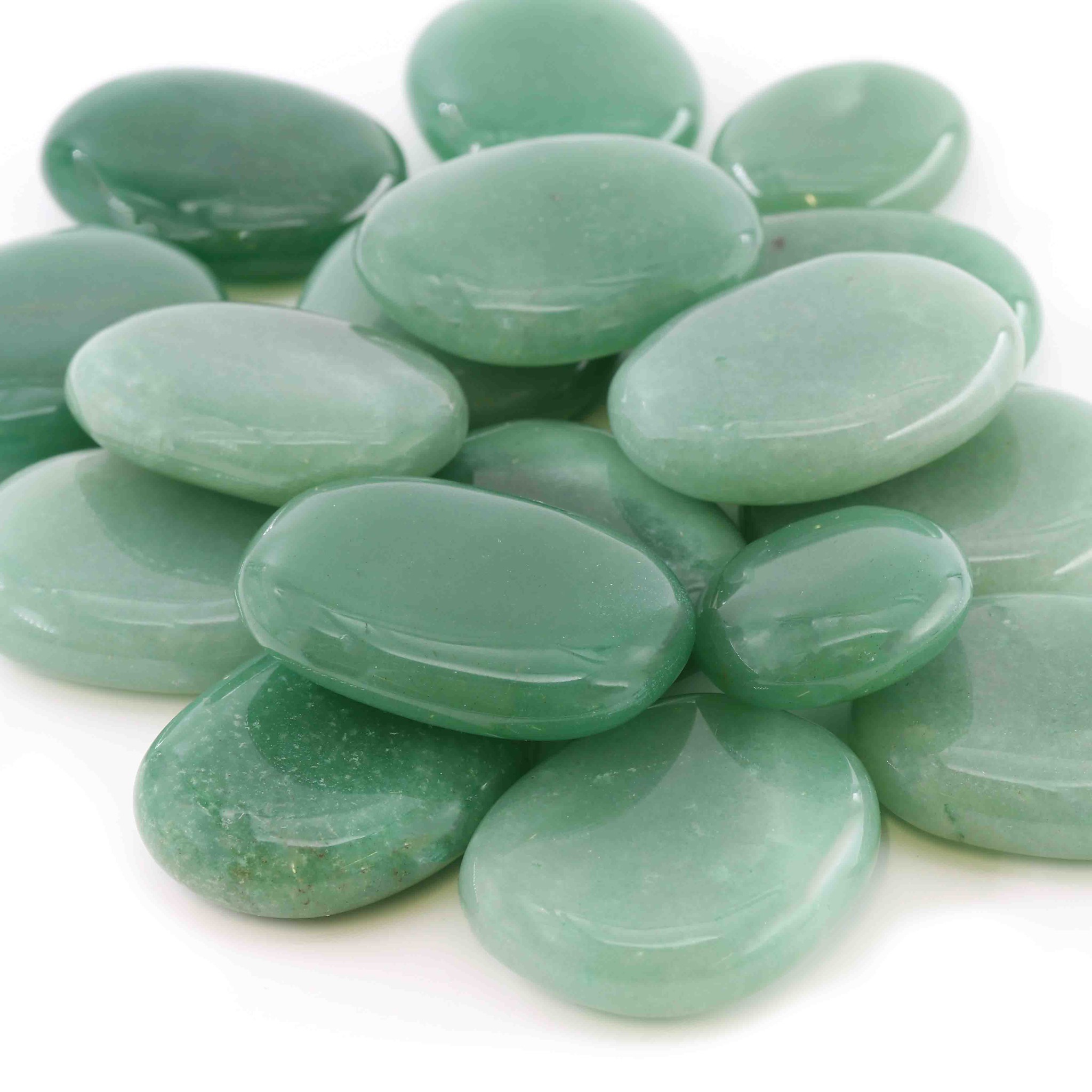 Immagine di Pietra piatta levigata dell'Avventurina (PU: 250g)